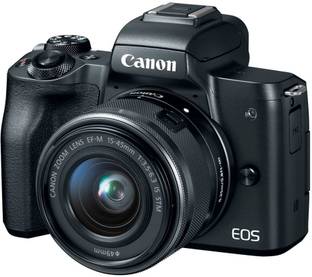 Canon M50 Mirrorless Camera Body with Single Lens EF-M 15-45 mm IS STM