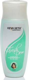 KEYA SETH AROMATHERAPY Fresh Dew Daily Face Moisturizer Quick Absorbing Non-Sticky,Flawless Skin Lotion for Dry Skin.