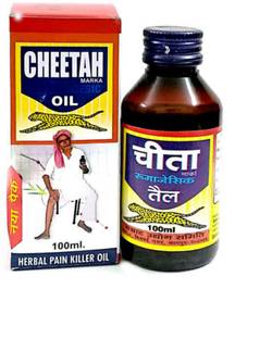 Cheetah Tel 100 ml Pain Killer Oil Pack of 3