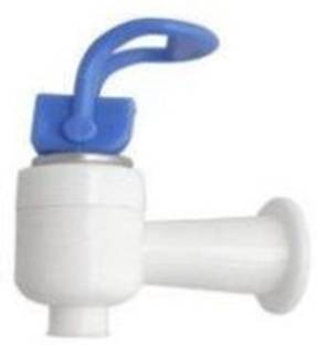 Pooja Trendz 1 Pcs Water Dispenser Plastic Blue Handle White Tap for Water Filters-Blue for Cold water Indication. Solid Filter Cartridge