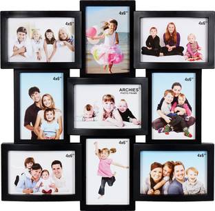 Archies Collage Frames Wood Wall Photo Frame