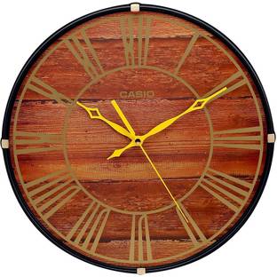 CASIO Analog 34.5 cm X 34.5 cm Wall Clock