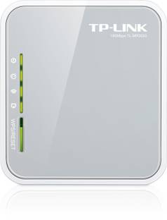 TP-Link TL-MR3020 4G Router 2.4 GHz 300 Mbps Wifi Speed Single Band Internal Antenna Ethernet (Cable Broadband)