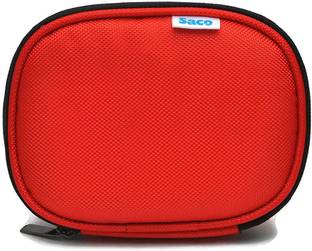 Saco Superfit HDD-Red24 External Hard Drive Enclosure Case Pouch Wallet Bag Cover