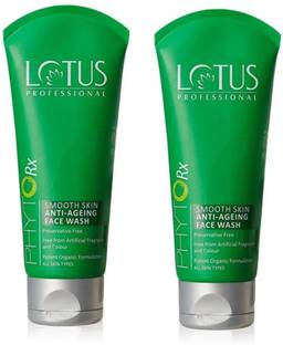 Lotus Professional Phytorx Smooth Skin Anti-Ageing  (Pack of 2) Face Wash