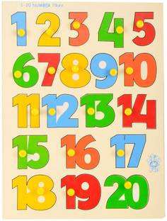 SKILLOFUN Number Shape Tray