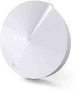 TP-Link Deco M5(1-Pack) AC1300 Whole Home Mesh Router 2.4 GHz, 5 GHz 1300 Mbps Wifi Speed Dual Band Internal Antenna Ethernet (Cable Broadband)