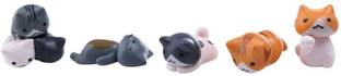प स रीटेल Cartoon Figures - Lazy Cat - 6Pcs Set