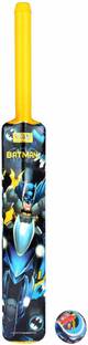 BATMAN Batman Jumbo Plastic Bat with Tennis Ball Cricket Kit