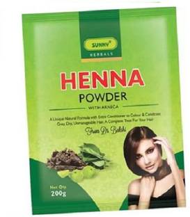 Bakson's Sunny Heena Powder [ Pack of 2] [ 400gms, 200 gmsX2]