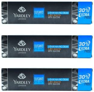 Yardley London Elegance Shaving Cream - 70 g (Pack of 3)