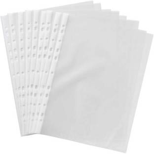 ZesTale Polypropylene Transparent Protector Sheet, Clear Sheet Protector