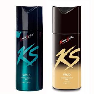 KS URGE WOO Deodorant Spray  -  For Men & Women