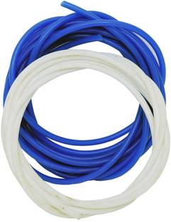 मॉर्निंग स्टार टेक्नोलॉजी RO Reverse Osmosis Water Filter Food Grade 5 Meters Length Blue Color and 5 Meters Length White Tube/Pipe 1/4" Size RO Water Purifier होज़ पाइप