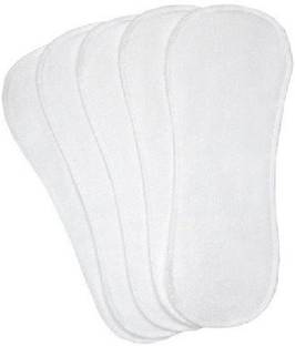 WonderKart 3 layered Soft Cotton Baby Diaper pads/Insert (Pack of 5)