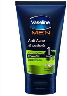 Vaseline Men Anti Acne , Anti Bacterial - 100g Face Wash