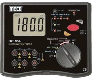 Meco MECO DIT-954 5kV 200G Ohm 3½ Digit LCD Display Digital Insulation Tester Digital Voltage Tester