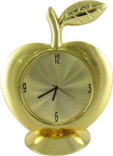 GoldGiftIdeas Analog Golden Clock