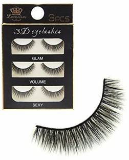 FOK Soft Natural Black Thick Long False Eyelashes Makeup Extension