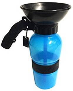 Simxen Dog Water Bowl Bottle Sipper Portable Aqua Dog Travel 18-oz Bottle Auto Dog Cat Puppy Hydrated On The Go Mug for Pets Classic Plastic Pet Bottle
