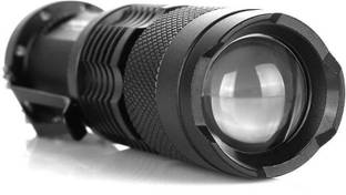 Chartbusters Cree Q5 LED powerful bright Flashlight Ultracompact pocketsize superbright 3 modes with zoom funtion Torch