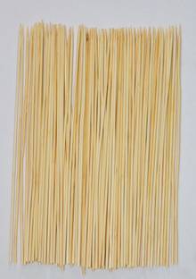 shopely spy 6 Inches (200 sticks)+(100 sticks) free Disposable Bamboo Roast Fork Set