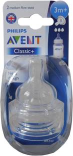 PHILIPS Avent Classic Nipples (3M+) Medium Flow Nipple