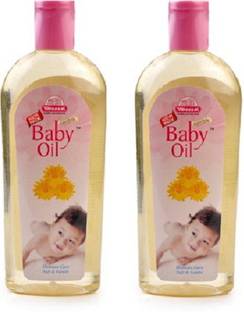 WHEEZAL Baby Oil 200ml each [200MLX2 ,400ML]