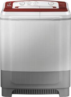 Samsung 8 kg Semi Automatic Top Load Washing Machine Maroon, Grey
