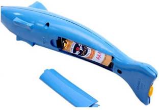 ECSTASY Dolphin Electronic Gas Lighter with Led Torch-Unbreakable Long life is an item that is required in every home. It is a superior quality product which has a non stop spark with feather touch switch. Its made of ABS plastic and stainless steel thus making it unbreakable. The lighter can be used by just installing an AA battery cell (1.5V). It has an inbuilt led torch with long life.The torch battery is already installed. It is very easy to use and a must have for every household Plastic, Steel Gas Lighter (Multicolor, Pack of 1) Plastic Electronic Gas Lighter