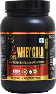 N2B 100% Whey Gold Protein Supplement Powder Weight Gainers/Mass Gainers