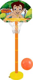 Chhota Bheem Adjustable Height Basketball Set Basketball