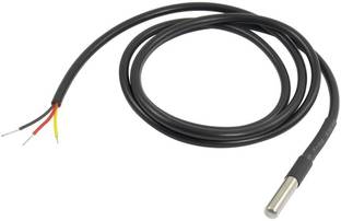 Easy Electronics DS18B20 Temperature Sensor - 1 Meter Length (WaterProof) Temperature Sensor and Controller Electronic Hobby Kit