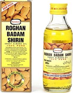 Hamdard Roghan Badam Shirin Sweet Almond Oil 50ml Pack of 2