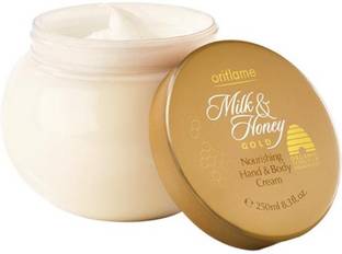 Oriflame Milk and Honey Gold Nourishing Hand and Body Cream, 250g