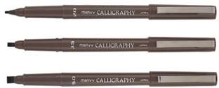 Marvy Uchida Calligraphy Brush Pen Calligraphy