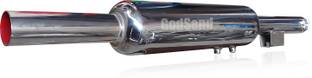 GodSend Bullet UCE Electra Mini Punjab Short Bottle Silencer For Royal Enfield Classic 350, Classic 500, Classic Desert Storm, Electra, 350 Twin Spark Slip-on Exhaust System
