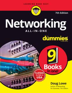 Networking All-in-One for Dummies  - 9 Books in One!