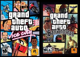 Grand Theft Auto San Andreas And Vice City Pack of Two-in-one (Grand Theft Auto)