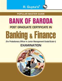Bank of Baroda (PG Certificate) Banking and Finance Entrance Exam Guide