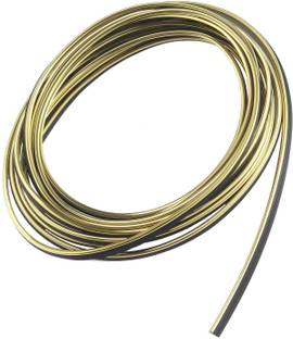 PRTEK InteriorMouldingMGold2000217 Car Beading Roll For Window