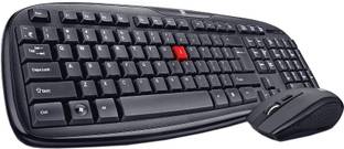 iball Dusky Duo Mouse & Wireless Standard Laptop Keyboard Compatible with Desktop, Laptop, Mac