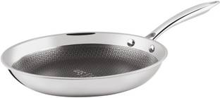 Shri & Sam Fry Pan - Linocut Triply 24 CM Induction Bottom Non-Stick Coated Cookware Set