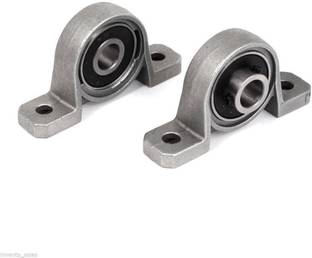 INVENTO 1Pcs P000 10mm Self Aligning Flange Pillow Block Ball Bearing For 3D Printer/CNC Wheel Bearing