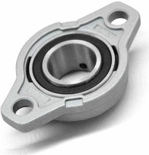 INVENTO 1 Pcs FL000 10mm Self Aligning Flange Pillow Block Ball Bearing - 3D Printer/CNC Wheel Bearing