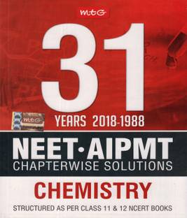 31 Years Neet-Aipmt Chapterwise Solutions - Chemistry