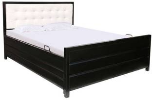 Royal Interiors Metal King Hydraulic Bed