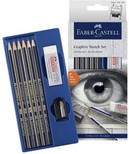FABER-CASTELL 2H, H, HB, B, 2B, 4B, 6B Pencil