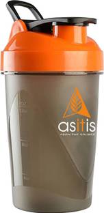 AS-IT-IS Nutrition Protein Bottle with Scoop (30g) & Mixer Ball 400 ml Shaker