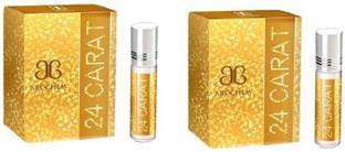 AROCHEM 24 Carat (Pack of 2) Floral Attar